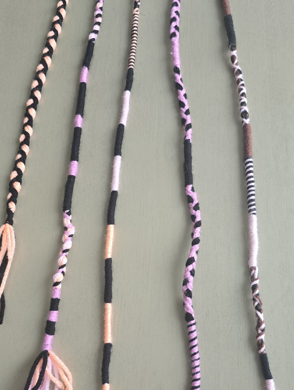 Handmade Thread Hair Wrap – Custom Length & Color For Children - Picture 5 of 6